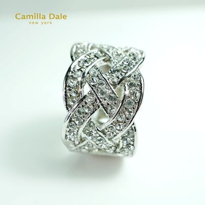 CamillaDale 梵克斯水晶交織戒指4