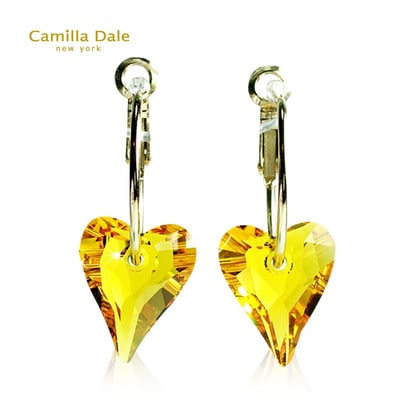 CamillaDale 我心狂野向日葵耳環1