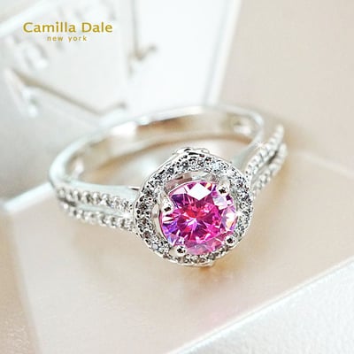 Camilla Dale 任意依戀粉紅戒指 韓製3