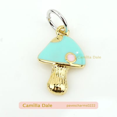 CamillaDale韓國彩繪大師 魔菇吊飾手鍊串飾【222】大孔徑4