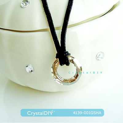 CrystalDIY奧地利SW水晶魔戒#4139燦幻金20mm3