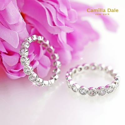 Camilladale 韓製360度圓星鑽戒指5