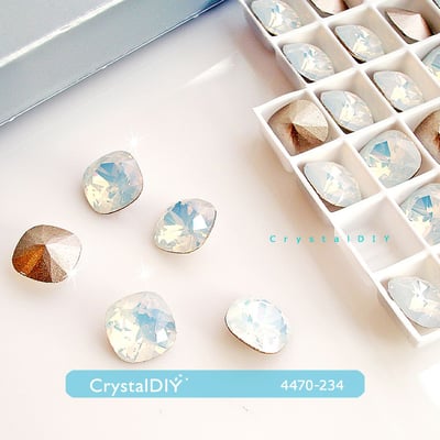 CrystalDIY奧地利水晶SW水晶花式石 #4470公爵石10mm裸石 五色可選8