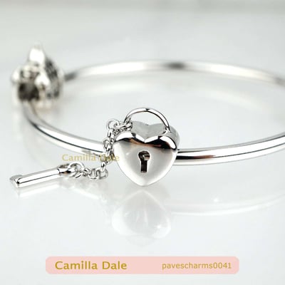 CamillaDale 心鎖手鍊串飾【41】 適用潘朵拉手鍊 手環3