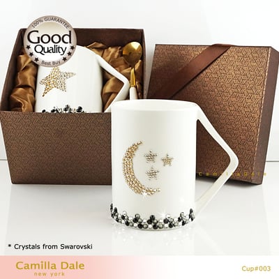 CamillaDale光芒水晶馬克杯【預購】手工訂製9