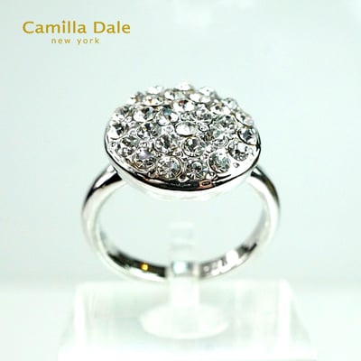 CamillaDale 馬卡龍水鑽戒指 韓製3