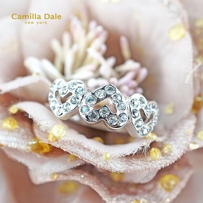 CamillaDale 心心相印水晶戒指4