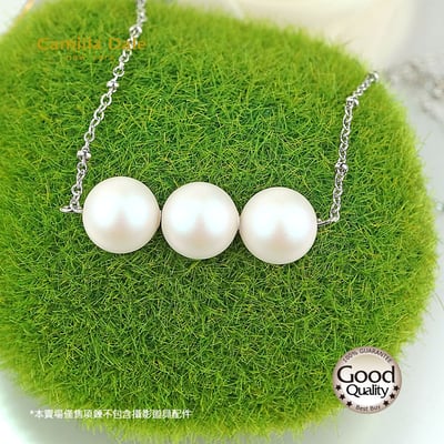 CamillaDale 雪之戀水晶珍珠項鍊1