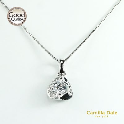 CamillaDale 銜心水鑽項鍊1