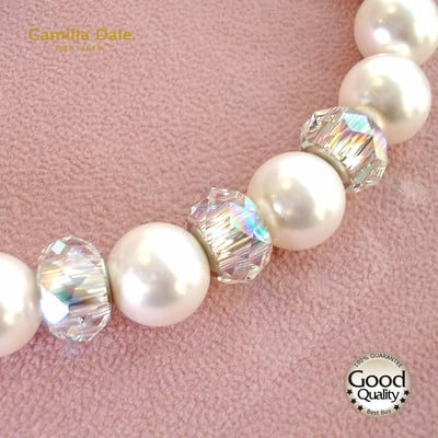 CamillaDale魔力時尚水晶珍珠項鍊4