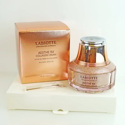 Labiotte AESTHE RX膠原蛋白精華乳霜含一個紅光LED微電流振動儀8