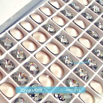 CrystalDIY奧地利水晶SW水晶花式石 #4470公爵石10mm裸石 五色可選6