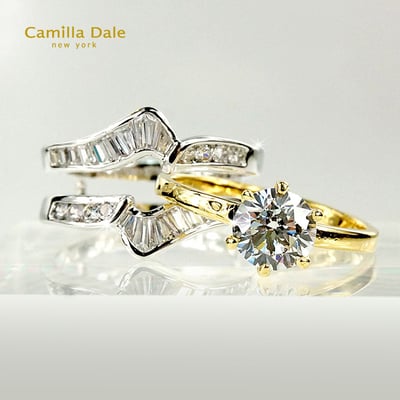 CamillaDale 永恆璀璨之星水晶戒指(18K金) 韓製7