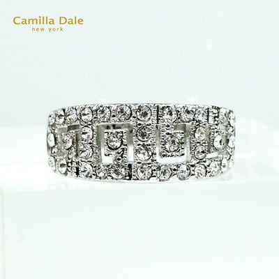 Camilla Dale 梵語水晶戒指 韓製3