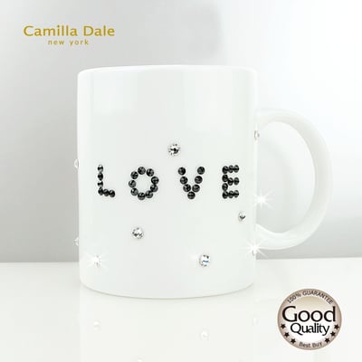 CamillaDale Love水鑽馬克杯【預購】手工訂製7