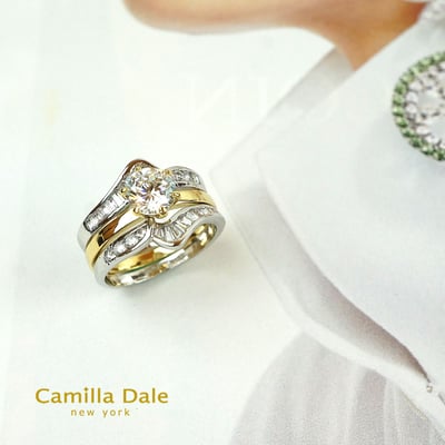 CamillaDale 永恆璀璨之星水晶戒指(18K金) 韓製5