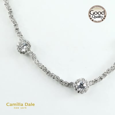CamillaDale 閃耀鋯石星鑽項鍊(韓製)3