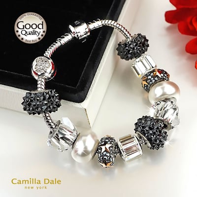 CamillaDale 龐克風潮手鍊 採用日製正白K手鍊2