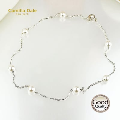 CamillaDale 冰雪點點珍珠項鍊4