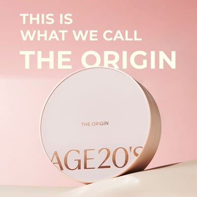 Age20's THE ORIGIN水潤光澤精華粉餅 一殼2蕊1