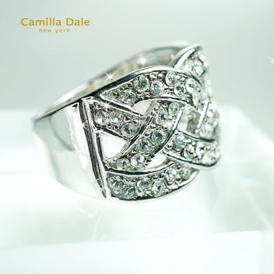 CamillaDale 梵克斯水晶交織戒指3