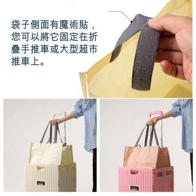 韓國Damda防水環保購物袋帆布袋 大尺寸【現貨】6