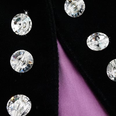 CrystalDIY奧地利SW水晶鈕扣#3015 水晶(001)-12mm14mm(零售6顆入)5