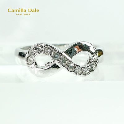 Camilla Dale 愛無限水鑽戒指 韓製4