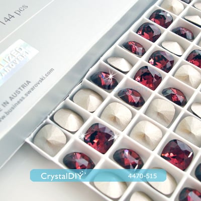 CrystalDIY奧地利水晶SW水晶花式石 #4470公爵石10mm裸石 五色可選4