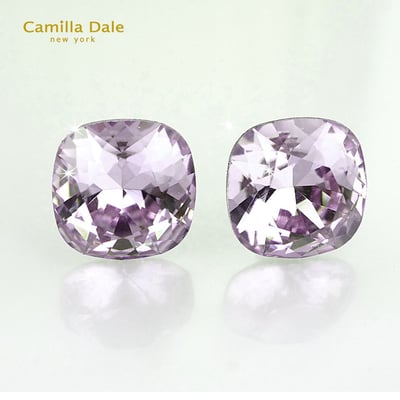 CamillaDale 公爵石水晶耳環(紫羅蘭)1