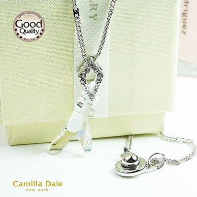 CamillaDale 許願骨水晶項鍊(霧月光)2