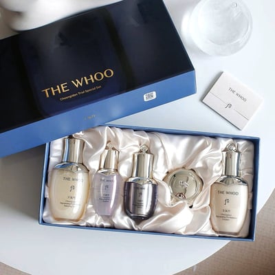【Whoo】天氣丹PRO光耀星辰禮盒Be My Queen 五件套組贈送韓國女神金智媛簽名小卡8