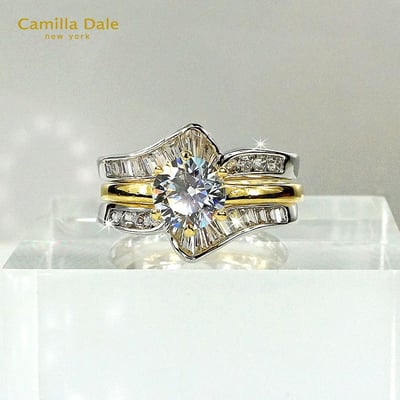 CamillaDale 永恆璀璨之星水晶戒指(18K金) 韓製8