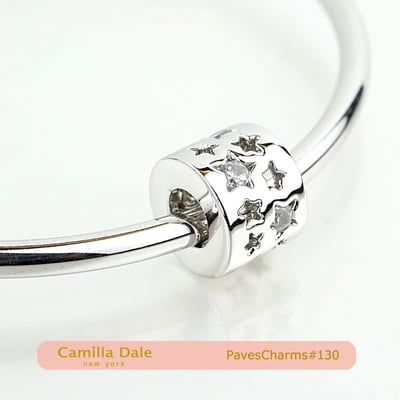 CamillaDale 星空正白K手鍊串飾【130】 適用潘朵拉手鍊手環1