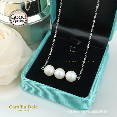 CamillaDale 雪之戀水晶珍珠項鍊6