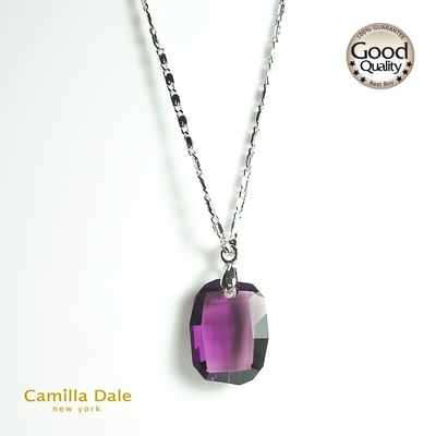 CamillaDale 彩繪紫水晶項鍊1