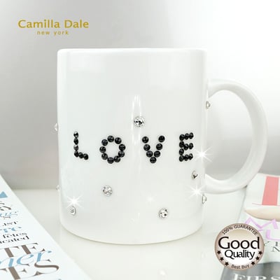 CamillaDale Love水鑽馬克杯【預購】手工訂製3