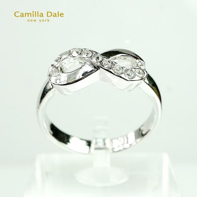 Camilla Dale 愛無限水鑽戒指 韓製3
