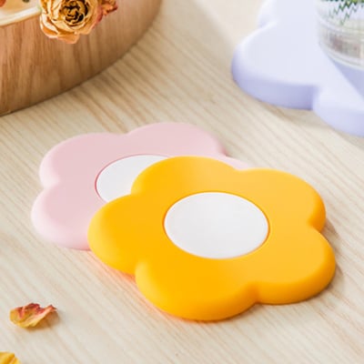 Daisy 花朵矽膠鍋墊杯墊桌墊1大+1小3