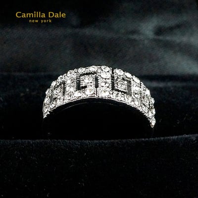Camilla Dale 梵語水晶戒指 韓製1