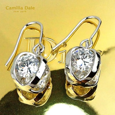 CamillaDale 方型禮物水晶耳環4