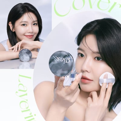 Age20's Glass玻璃亮膚精華粉餅(完美)一殼2蕊6