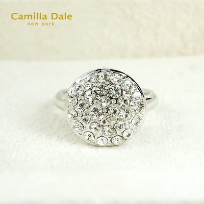 CamillaDale 馬卡龍水鑽戒指 韓製5