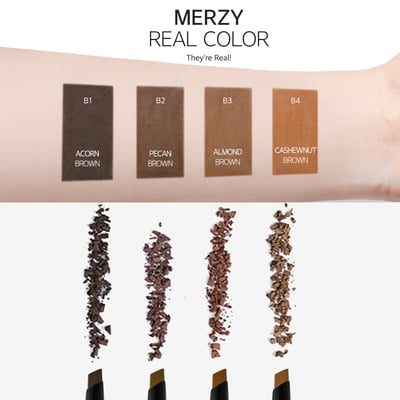 MERZY防水第一眉筆The first brow pencil2