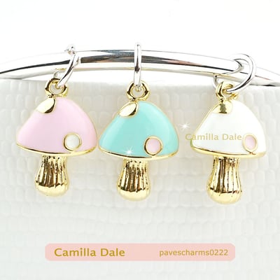 CamillaDale韓國彩繪大師 魔菇吊飾手鍊串飾【222】大孔徑1