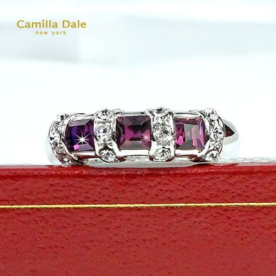 Camilla Dale 紫芳諾水鑽戒指 韓製3