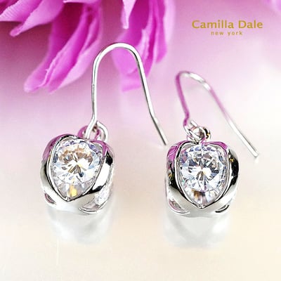 CamillaDale 方型禮物水晶耳環1
