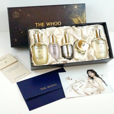 【Whoo】天氣丹PRO光耀星辰禮盒Be My Queen 五件套組贈送韓國女神金智媛簽名小卡1