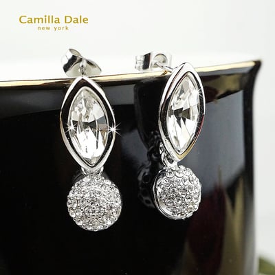 CamillaDale 馬眼石水晶耳環 耳針式3