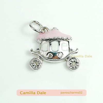 CamillaDale 灰姑娘馬車手鍊吊飾【02】 適用潘朵拉手鍊1